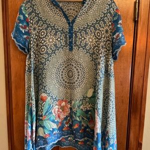 Johnny Was - Oriental Fish - Silk Shirt